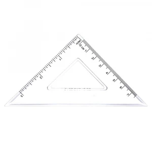 LULAND Quality Compass, Linear Ruler Protractor 7 Piece Geometry School Set