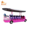 Luxury Electric both pedal sightseeing car bus price