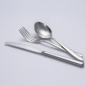 luxury hotel cutlery set of spoons forks knives, Russian Style stainless steel flatware set