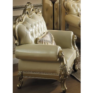 luxury leather living room furniture high density sponge sofa set high quality european house furnitures