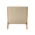 Import Luxury Modern Wooden Linen Fabric Leisure Living Room Sofa Lounge Chair from China