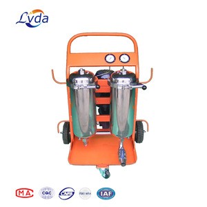 LVDA LYC-32B three stage filter oil purifier machine for super oil treatment