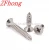 Import M1*3 /4/5/6 /8 1mm phillips stainless steel flat head self tapping screw from China