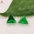 Import Machine Cut Synthetic Glass Gems Multi-color Triangle Shape Glass Stone Loose Gemstone from China