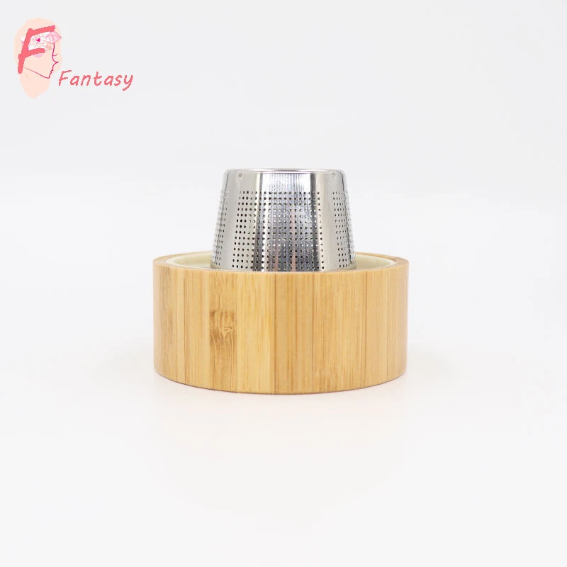 Made in China wholesale real natural bamboo type screw caps wooden lids for glass water cups