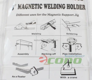 Magnetic Arrow Welding Holder for Welding Soldering Pipe Installation