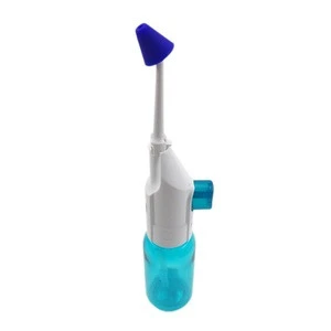 manual Tooth Cleaner Dental pressure water flosser oral irrigator with 2 replace head