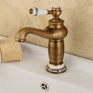 Manufacturer cheapest polished bathroom sanitary ware brass basin faucet