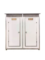 Manufacturer Provides Foldable Outdoor Park Construction Site Mobile Toilet Integrated Housing