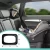 Import manufacturer rectangle black fabric car interior rear view baby mirror from China