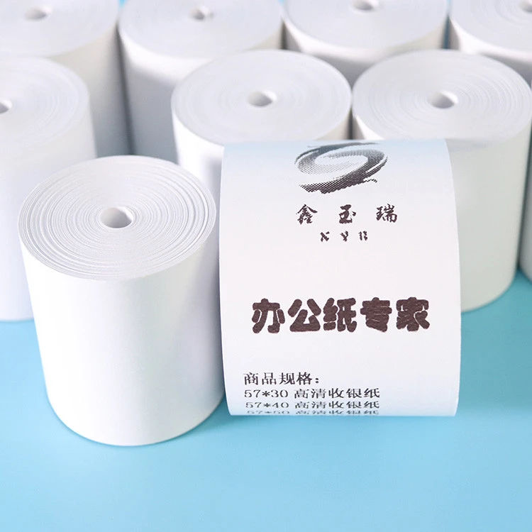 Manufacturers direct thermal paper to adapt to the shopping malls, hotels and entertainment venues cashier paper