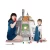 Import Mars-base theme kids educational toys 3D cardboard castle playhouse from China