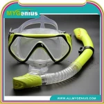 mask and snorkel JEdj4n adult diving mask and snorkel set