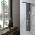 Import Massage Rainfall Stainless Steel silver brushed nickle Shower Panel from China