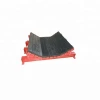 Material handling equipment parts wear resistant buffer bed impact bars