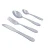 Import Matte polish Cutlery Set Flatware Serving Set 6pc Spoon Fork Knife stainless steel Tableware Wedding Party from China