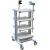Medical 4 Layers Endoscopic Cart , Hospital Instrument Endoscopic Trolley