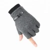 Mens knitted gloves warm soft and velvet  driving gloves