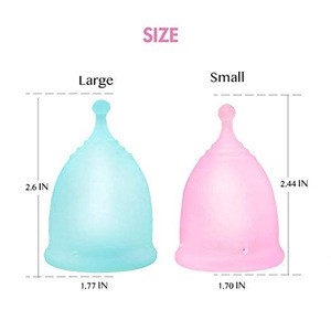 Menstrual Cups Set Foldable Sterilizing Cup Period Cup