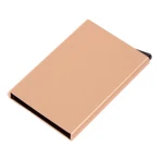 Metal Aluminum Alloy Card Bag Anti-magnetic Anti-theft RFID Blocking Blocker Credit Card Holder