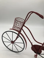 Metal bicycle home decor