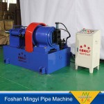 Metal metallurgy stainless steel pipe embossing machine with various design