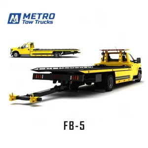 Metro FB-5 flat bed wrecker 3.6 ton deck platform flatbed tow truck wrecker for sale