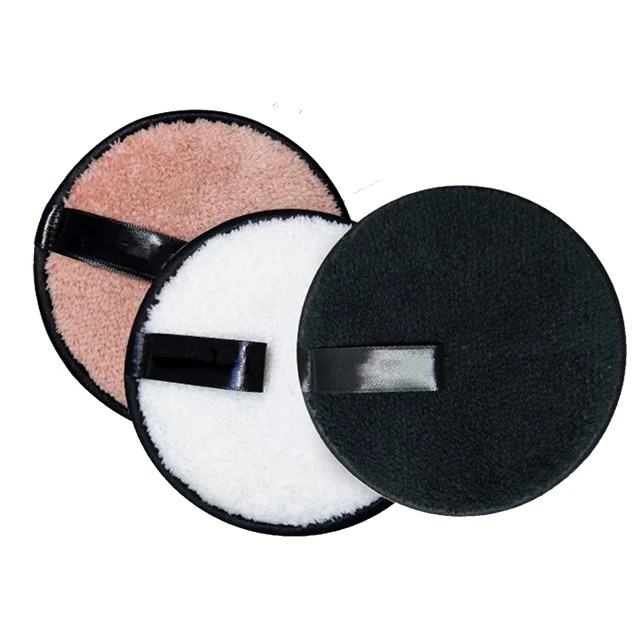microfiber reusable recycle ,washable makeup remover pads reusable face cleansing microfiber puff,Makeup remover pads