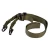 Import Military Gun Sling 2 Point Gun Slings Tactical Shoulder Strap Rifle Sling with Metal Buckle Hunting Gun Accessories from China