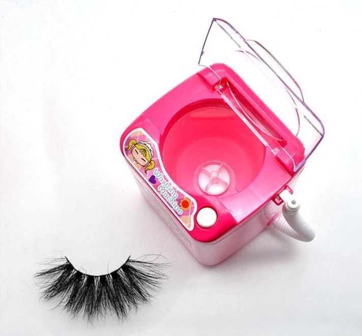 Mini Washing Machine Eyelashes Shipping Free Sample makeup Foundation Tool