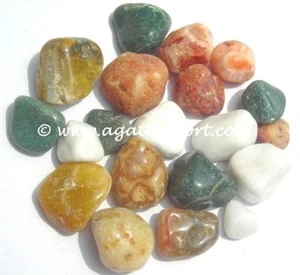 Mix Colored Stones Pebbles : Wholesale Pebble Stones