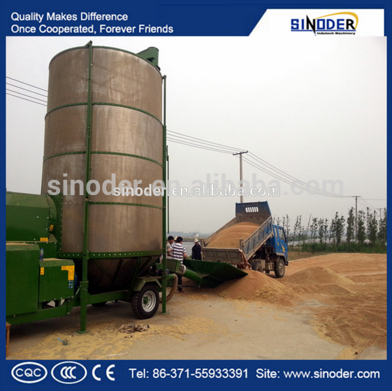 Mobile corn drying tower/ corn dryer with large capacity