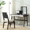 modern dressing table with mirrors and chair, cheap wooden dressers