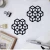 Import Modern Hexagon Fabric Pads Small Felt placemat/ table mat from China