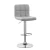 Import Modern PU faux leather commercial swivel kitchen bar stool from China