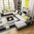 Import Modern Style Fabric Sectional Sofa Cum Bed Couch Living Room Sofas Set Home Furnture Luxury u shaped Corner sofa set 7 seater from China
