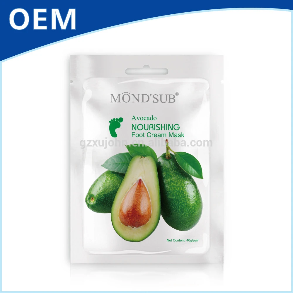 Mond&#39;sub Avocado Nourishing Foot Mask For Feet skin care product