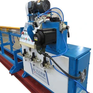 multi-function metal wire cutting two roll straightening machine