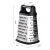 Import Multi-functional Stainless Steel 4 Sided Food Vegetable Grater Cheese Box Grater from China