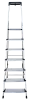 Multifunctional Folding Domestic Use 7 Step Ladder With Organizer Aluminum 130 mm Steps Stepladder Max Load 180 kg