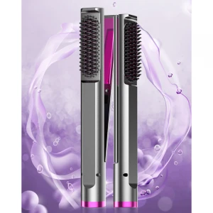 Multifunctional Styling Tools Hair Curling Iron Straightening PTC  Ceramic Hair Straightener Electric Hair Straightener Holder