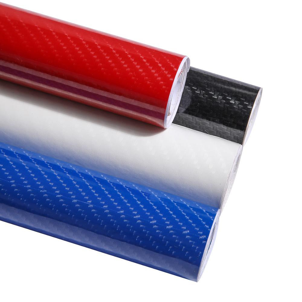 Buy Multiple Color 3d Carbon Fiber Vinyl Wrap Roll Film Car Sticker ...