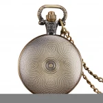 Multiple Styles Quartz Star Trek Pocket Watch Mens Round Dial Watch With 80cm Chain Christmas Gift