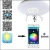 Import Music ceiling speaker light colorful light wireless connecting controlled by phone light from China