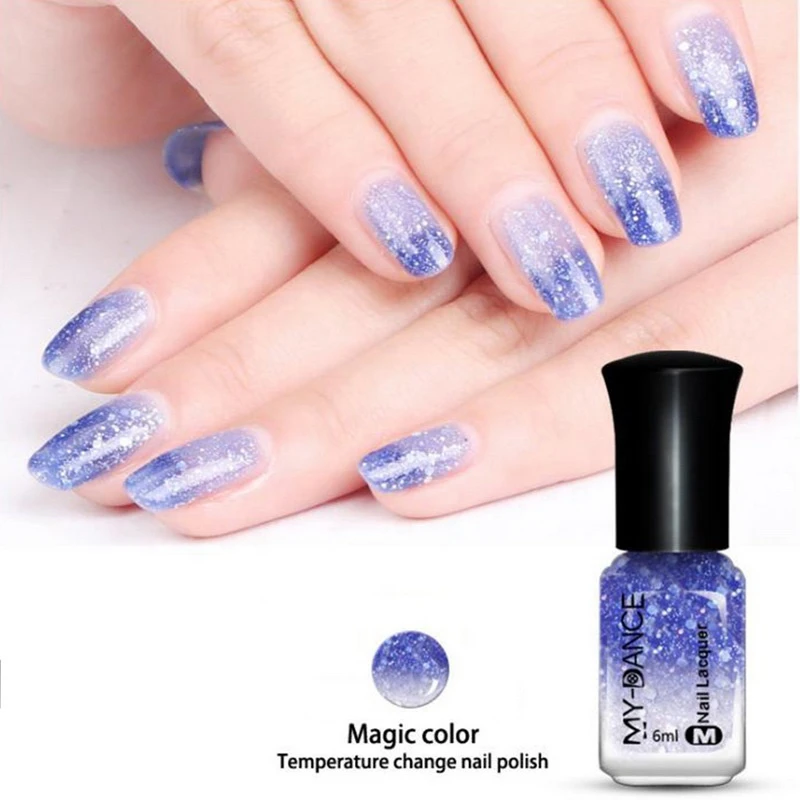 MYDANCE Gel Nail Polish magic color Temperature Change nail polish 30 Colors