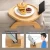 Import Natural Bamboo Sofa Tray Table Clip on Side Table Couch Arm with 360 Rotating Phone Holder Couch Tray for Arm Sofa Table from China