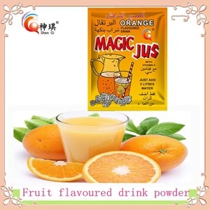 Natural Fruit flavoured juce products, instant drink powder for African market