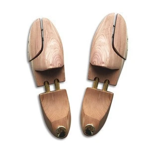 Natural wooden cedar shoe trees for men company