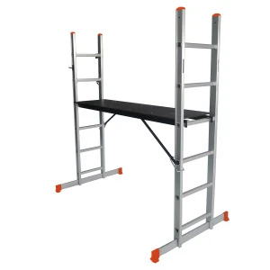 New Arrival Best Price Mobile 2x6 Aluminium Multi Purpose Ladder Scaffold GS