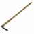 Import New arrival Stainless steel Middle size garden bachi hoe with wood handle from China